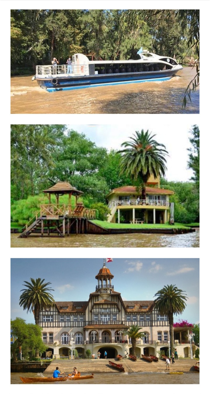 Viagem ao Delta Argentino na cidade de Tigre, a 30 km de Buenos Aires. Inclui um cruzeiro e um city tour.