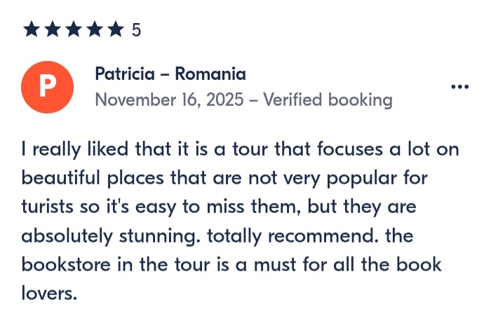Testimonials about us. Here are some recent reviews about our tour and transfers services in Buenos Aires.