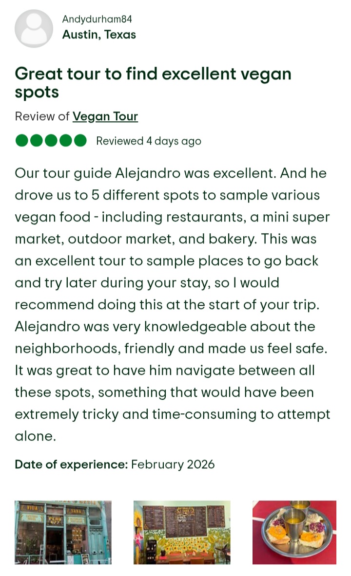 Testimonials about us. Here are some recent reviews about our tour and transfers services in Buenos Aires.