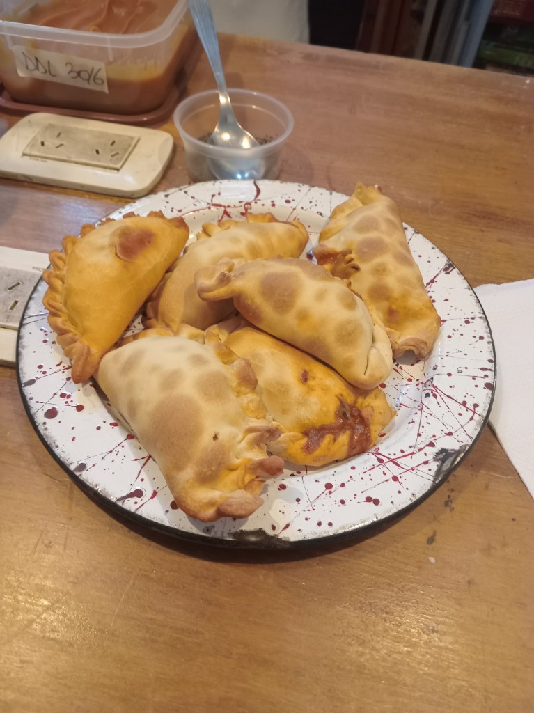 Vegan empanadas, a traditional Argentine snack. Learn how to make it on our Buenos Aires' Vegan Cooking Class.
