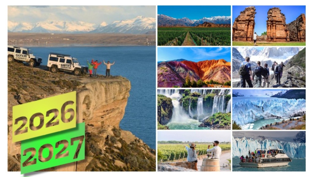 Viagens com "tudo incluído" por toda a Argentina. Diferentes destinos. Criamos a sua viagem.