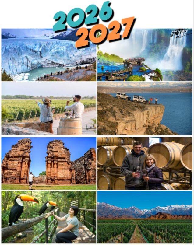 Viajes con “todo incluído” dentro de Argentina. Varios destinos y paquetes  Creamos tu viaje a medida.