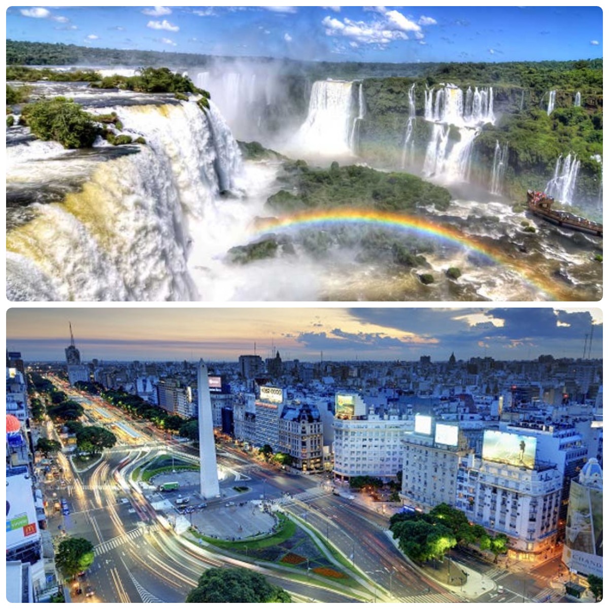 All-inclusive vegan trip to Iguazu Falls & Buenos Aires. Argentina & Brazil. Direct flights,4-star hotels,excursions,coordinator & more