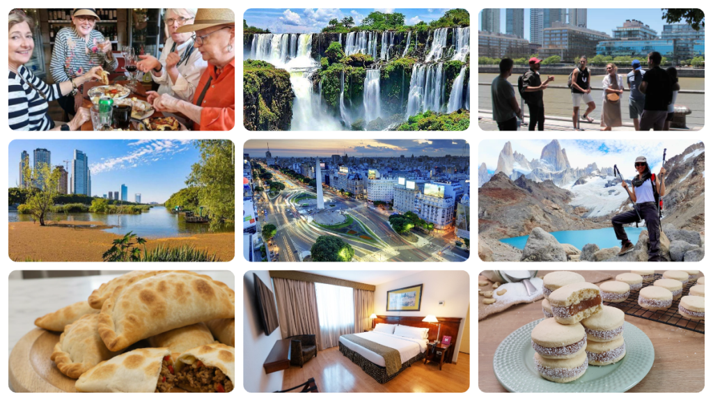 All-inclusive vegan group trips across Argentina with direct flights, 4-star hotels, excursions, coordinator & curated restaurants.